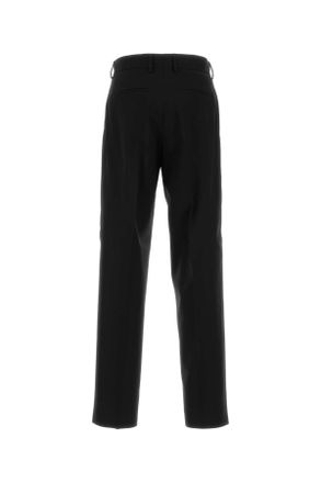 Fendi Fb1089au60 F0qa1 Black Exterior: Virgin Wool Pantaloni Trousers
