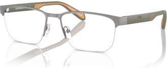 Emporio Armani 0ea1162 Rectangular Olive Green Metal Frame Sunglasses