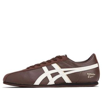 Onitsuka Tiger FB Trainer Dark Brown White 1183B768-201