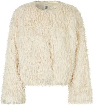 Second Female Feathered Amani Jacket - Dames - Jassen - Beige - L - Jassen