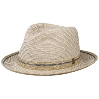 Mayser Fabrice Zechbauer Hat with UV Protection Women/Men - Made in The EU Sun Hemp Summer Spring-Summer - L (59-60 cm) Beige
