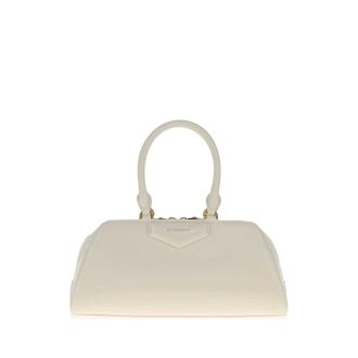 Givenchy White Leather Small Antigona Handbag