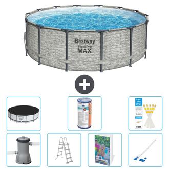 Bestway Piscina Bestway Steel Pro Max Redonda - 427x122 Cm - 8-piezas S549