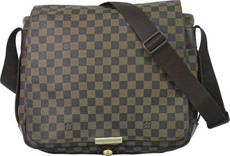 Louis Vuitton Bastille Damier Brown Canvas Handbag (Pre-Owned)