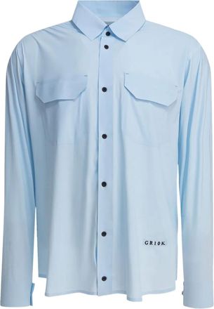 GR10K Camicia con tasche - Blu