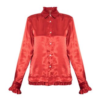 Comme Des Gar&ccedil;ons Overhemden, Dames, Rood, M, Shirts