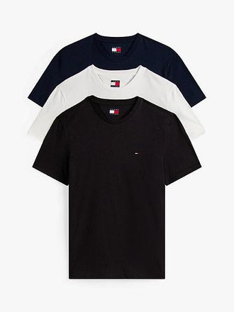 Tommy Hilfiger 3-Pack Tommy Flag Extra Slim T-Shirts