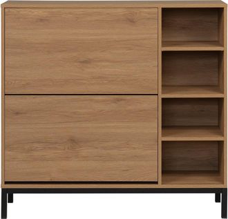 Kenay Home Zapatero efecto madera natural 30 cm x 105 cm
