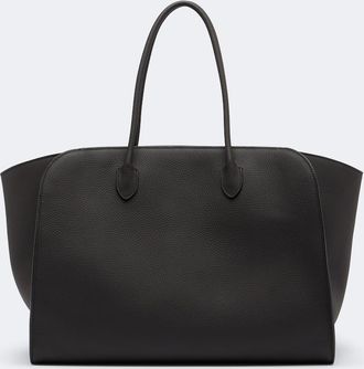 The Row Marlo 17 leather tote bag