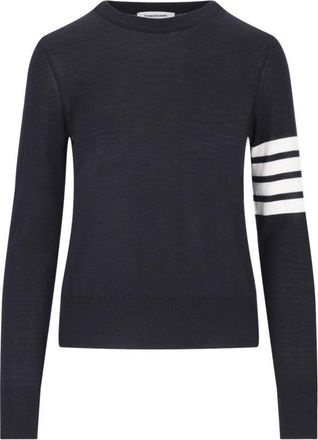 Thom Browne Wool Sweater 4-Bar - Blue
