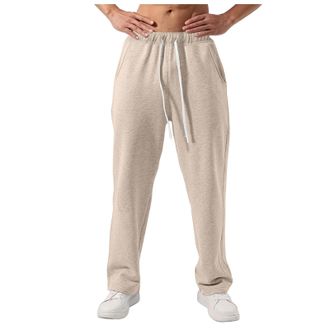 Generic Tracksuit Bottoms Men Elasticated Jogging Bottoms Uncuffed Joggers Sweatpants Drawstring Sweat Pants Baggy Cargo Jogging Athletic Gym Trousers Causal 
