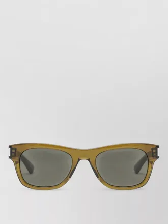 Saint Laurent rectangular frame sunglasses tinted lenses