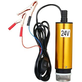OEM Bomba Sumergible De 51 Mm Para Bombeo De Agua Y Gas&oacute;leo, Bomba De Transferencia De Combustible Con Filtro, 24 V Cc -crezuo