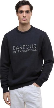 Barbour Heren, Sweatshirts & Hoodies, Zwart, Maat: M