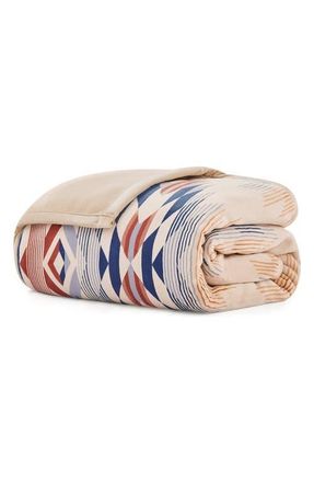 Pendleton Wyeth Falls Plush Throw Blanket in Fog at Nordstrom