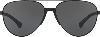 Emporio Armani Occhiali da sole modello aviator - Nero