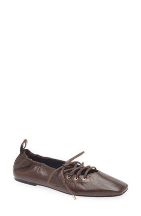 Rag & Bone Sophia Ballet Flat in Mocha at Nordstrom Rack, Size 6.5Us / 36.5Eu