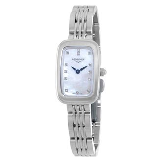 Longines Equestrian Quartz Diamond White Dial Ladies Watch L61404876