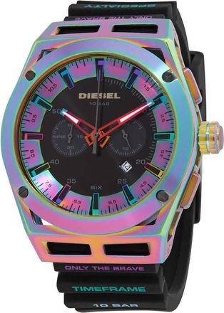 Diesel Timeframe Chronograph Quartz Black Dial Mens Watch DZ4547