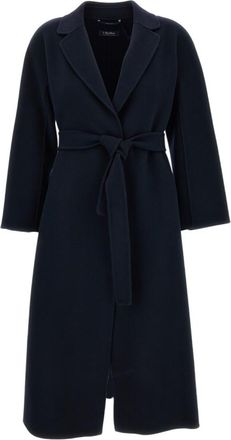 Max Mara Dark Blue Trench Coat