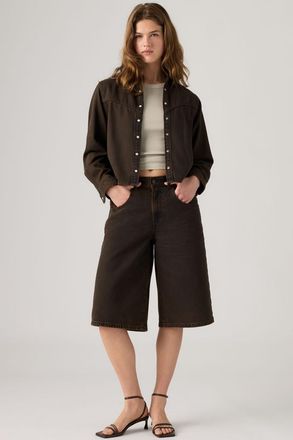 Levi's Super Baggy Jort - Donna - 23 - Marrone / South City