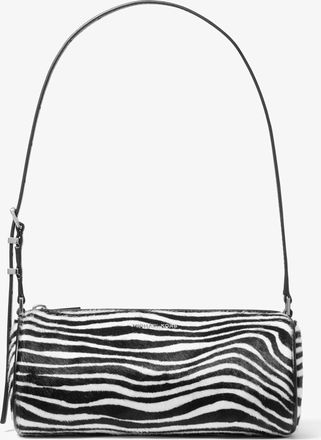Michael Kors Izzy Small Zebra Print Calf Hair Pochette