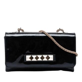 Valentino Pre-owned Vava Voom Schoudertas - Dames - Pre-owned - Zwart - Maat: ONE Size Leer