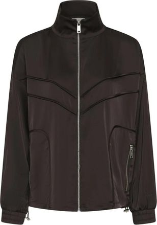 Gestuz Zip-throughs - Dames - Vesten met rits - Bruin - M - Hoodies & sweatvesten