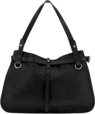 Miu Miu Black Leather Shopping Bag Nero Borse A Mano
