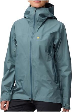 Fj&auml;llr&auml;ven Bergtagen GTX Lite Jacket Regenjacke f&uuml;r Damen | t&uuml;rkis