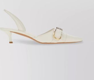 Givenchy leather slingback pumps decorative straps