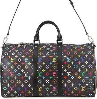 Louis Vuitton Noir Monogram Multicolore Boston Bag (Pre-Owned)