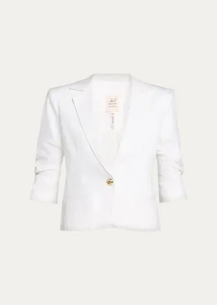 Cinq &agrave; Sept Le Petit Khloe Denim Blazer