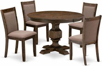 East West Furniture 5-Pc Dining Set