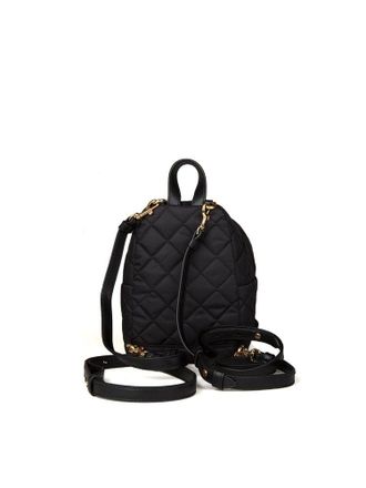 Moschino Womens Backpack Black Polyamide