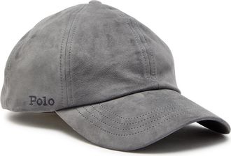 Polo Ralph Lauren Logo-embroidered Suede cap - Dark Grey - One Size