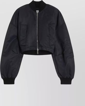 Sportmax avenue bomber jacket twill imperm&eacute;able