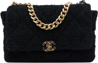 Chanel Pre-owned 19 Flap Bag - - Pre-owned - Donna - Nero - ONE SIZE