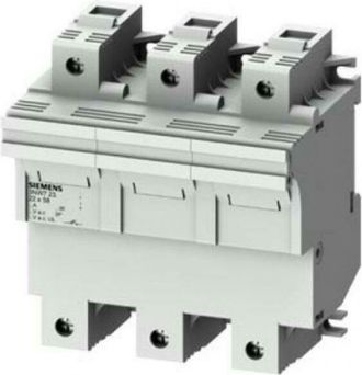 SIEMENS Base 3p Fuse Holder 22x58 3nw7231