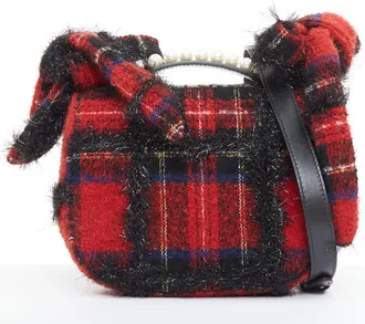 Simone Rocha 2018 Plaid Pearl Bag