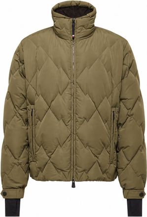 Moncler Green Mock Collar Jacket