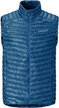 Norr&oslash;na Trollveggen Superlight Down800 Vest Daunengilet f&uuml;r Herren | blau