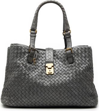 Bottega Veneta Pre-owned Bottega Veneta Medium Nappa Intrecciato Roma Tote Ladies WF2JPZ3BRWR3PO54