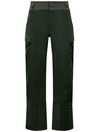 Salewa Dark Green Sella Cord Straight-Leg Cargo Pants