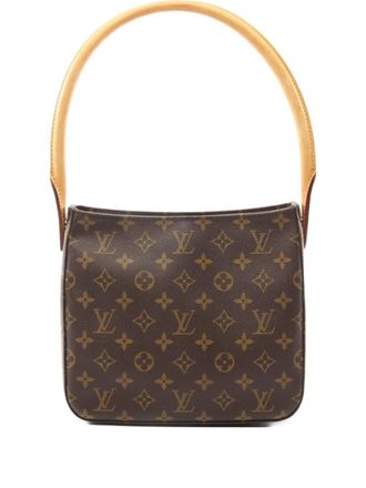 Louis Vuitton 2001 Looping MM shoulder bag - Brown