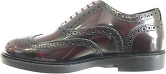 Fratelli Rossetti AllInglese - Heren - Nette schoenen - Rood - 40 1/2 EU - Leer - Schoenen