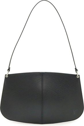 Louis Vuitton Black Others Pochette Demi Lune (Authentic Pre-Loved)