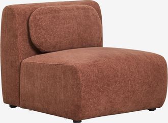 Sklum M&oacute;dulo Central Para Sof&aacute; Modular En Chenilla Coquette Sklum