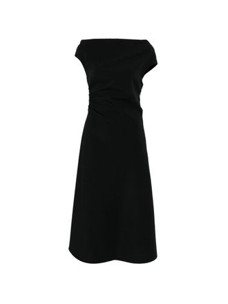 Parosh P.A.R.O.S.H. A-Line Skirt Midi Dress