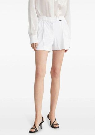 Brunello Cucinelli Tailored Cotton Shorts - White